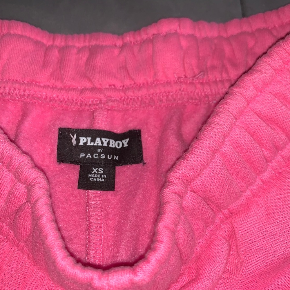 playboy bunny pink shorts